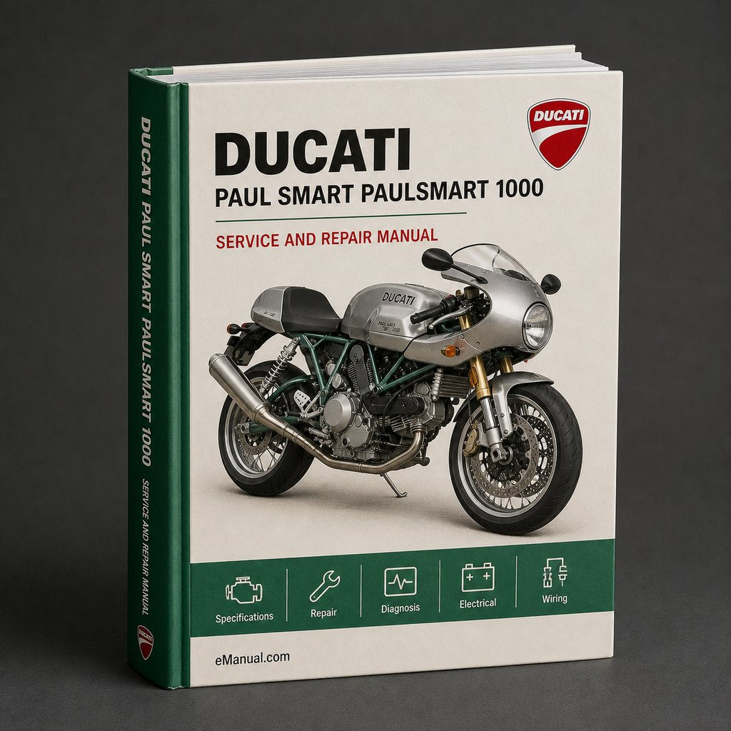 DUCATI PAUL SMART PAULSMART 1000 Workshop Service Repair Manual