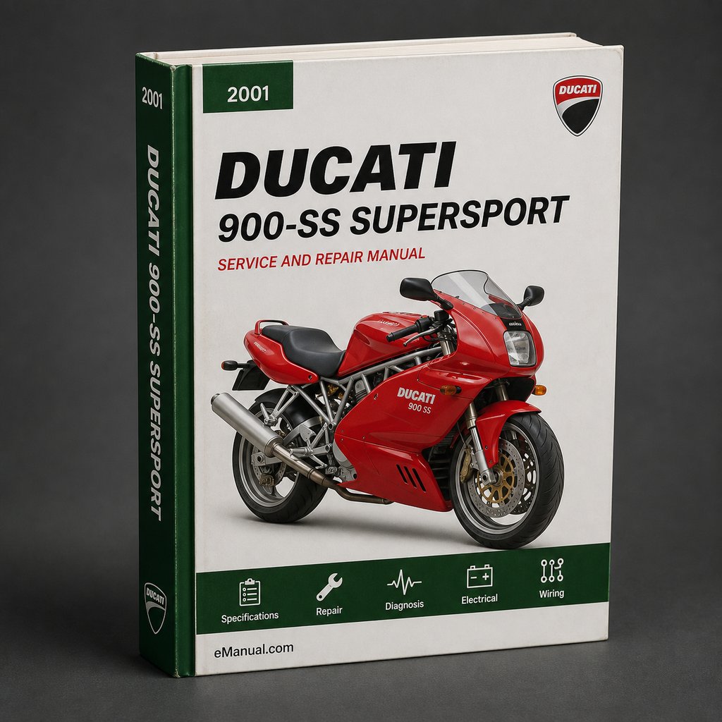 Ducati 900-SS Supersport 2001 Service Workshop Manual