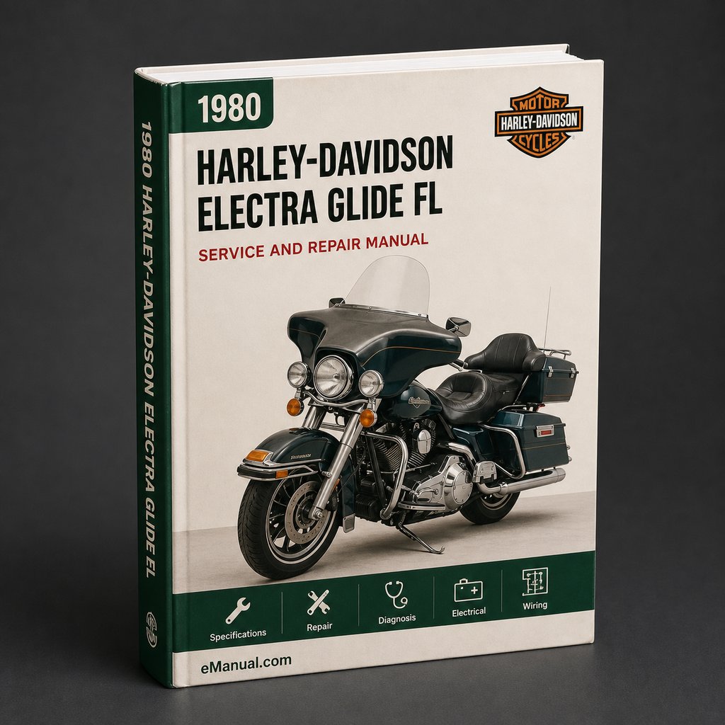 Harley-Davidson Electra Glide FL 1980 Factory Service Repair Manual