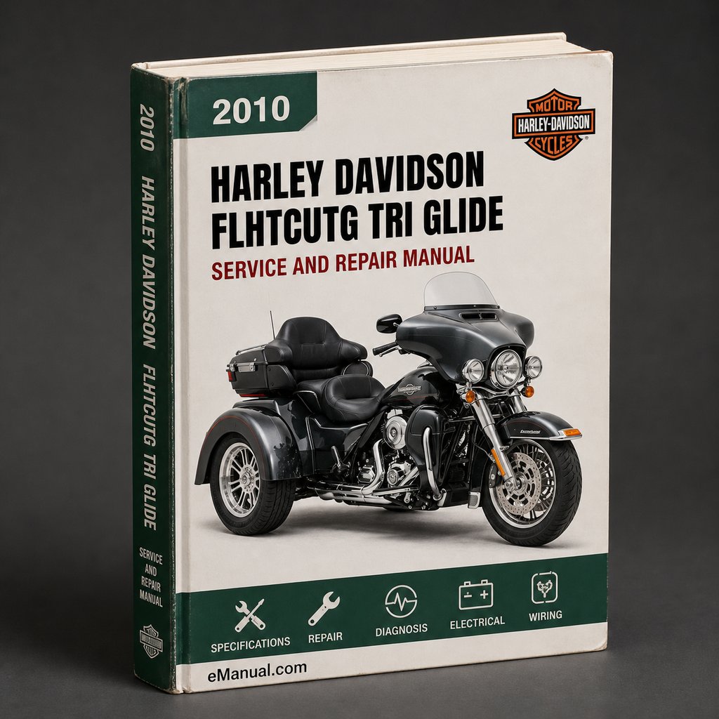 Harley Davidson FLHTCUTG Tri Glide 2010 Service Repair Manual