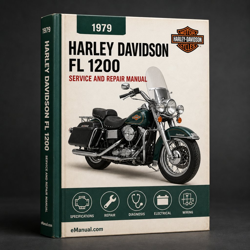 Harley Davidson FL 1200 1979 Factory Service Repair Manual