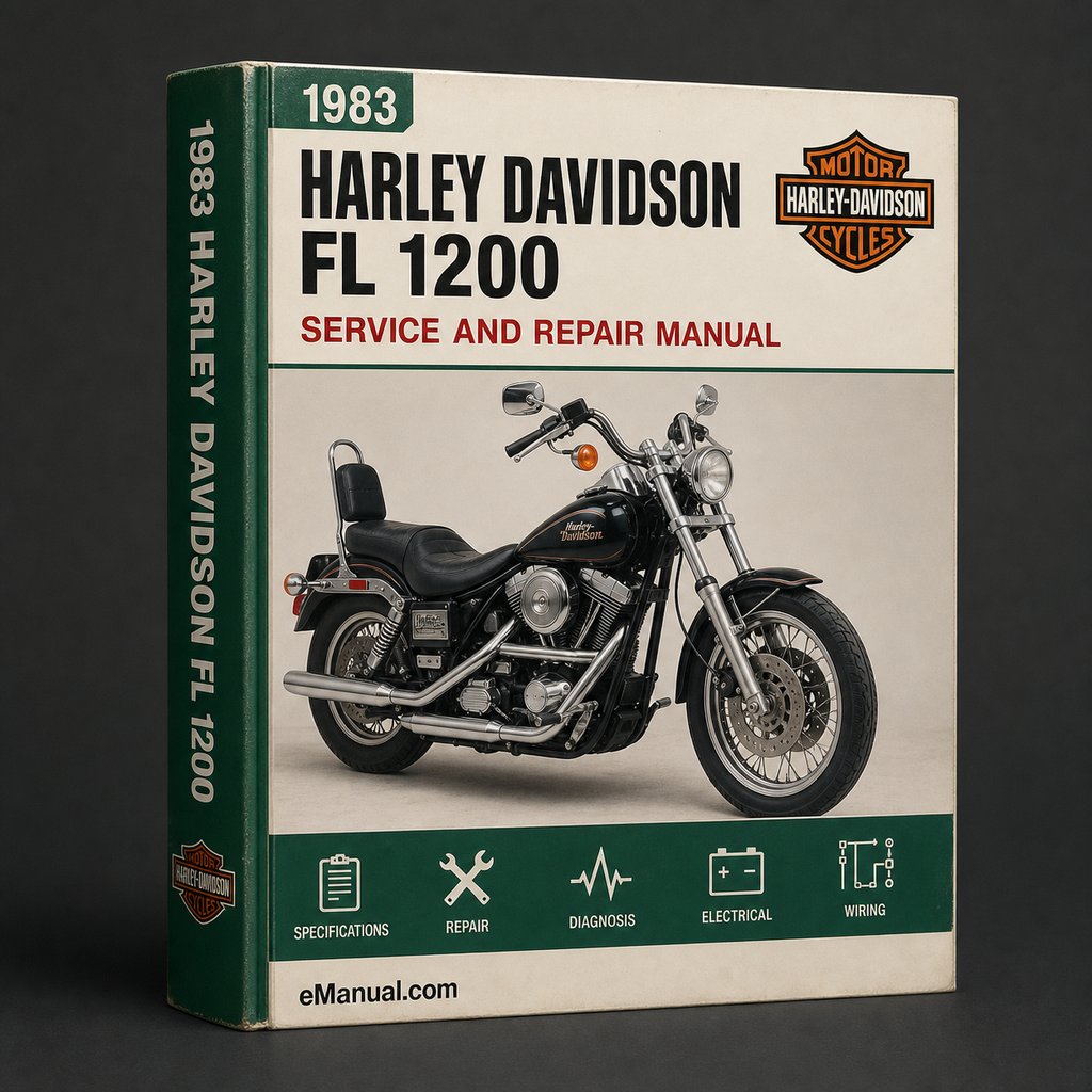 Harley Davidson FL 1200 1983 Factory Service Repair Manual
