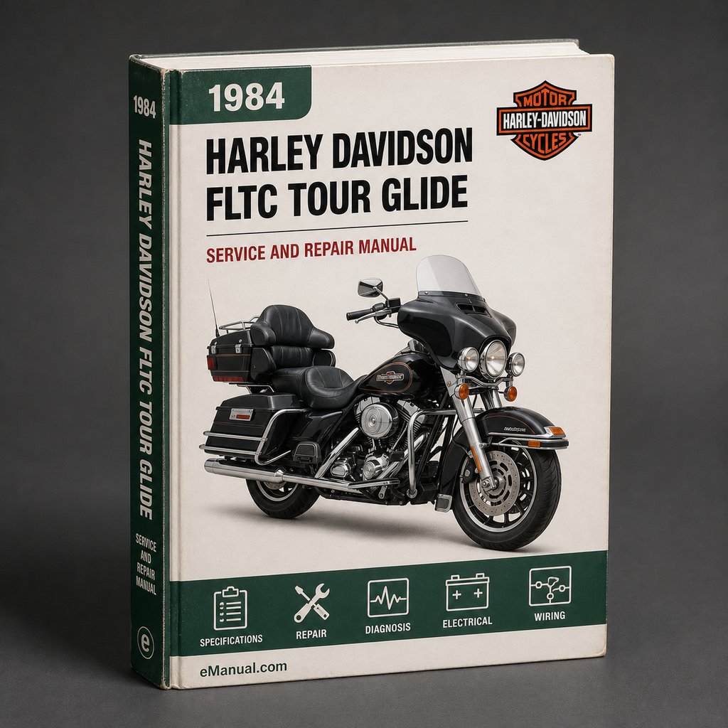 Harley Davidson FLTC Tour Glide Complete Workshop Service Repair Manual 1984 1985 1986 1987 1988 1989 1990 1991