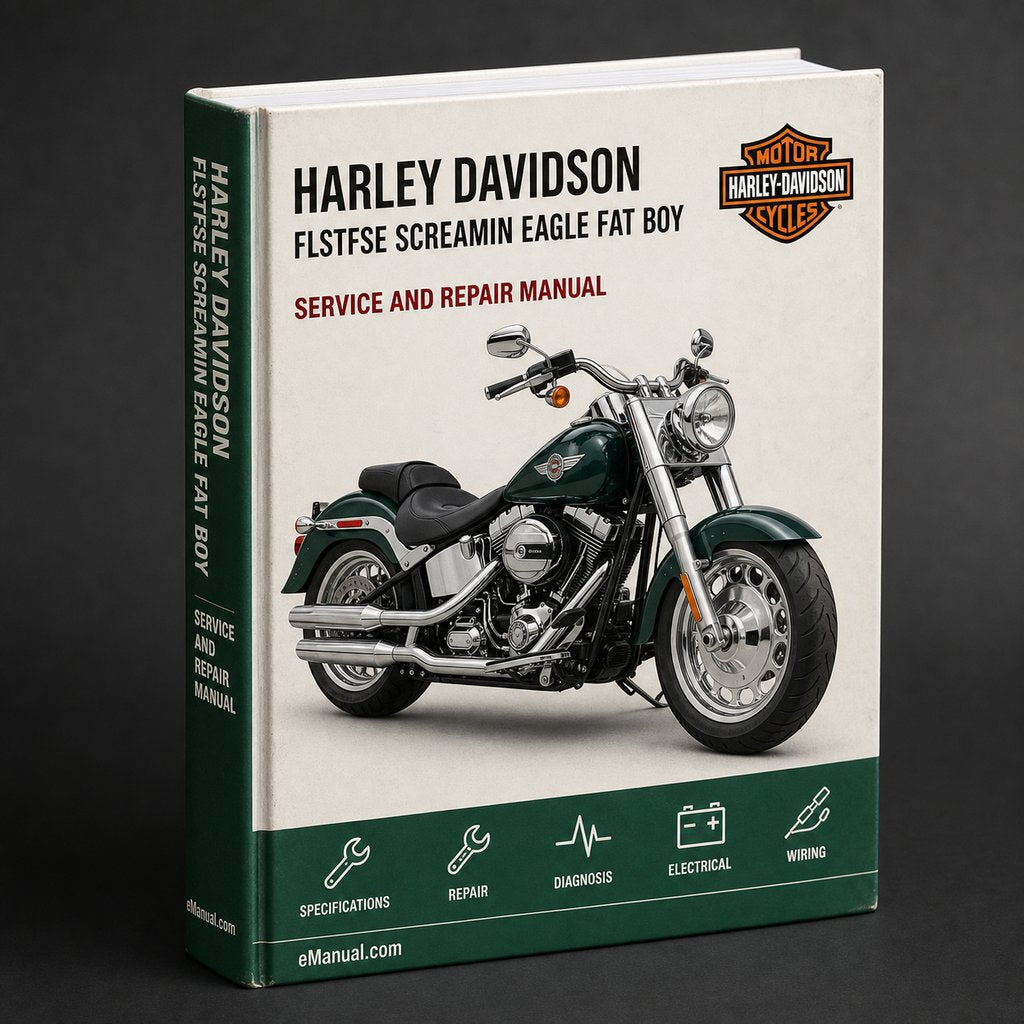 Harley Davidson FLSTFSE Screamin Eagle Fat Boy Service Repair Manual