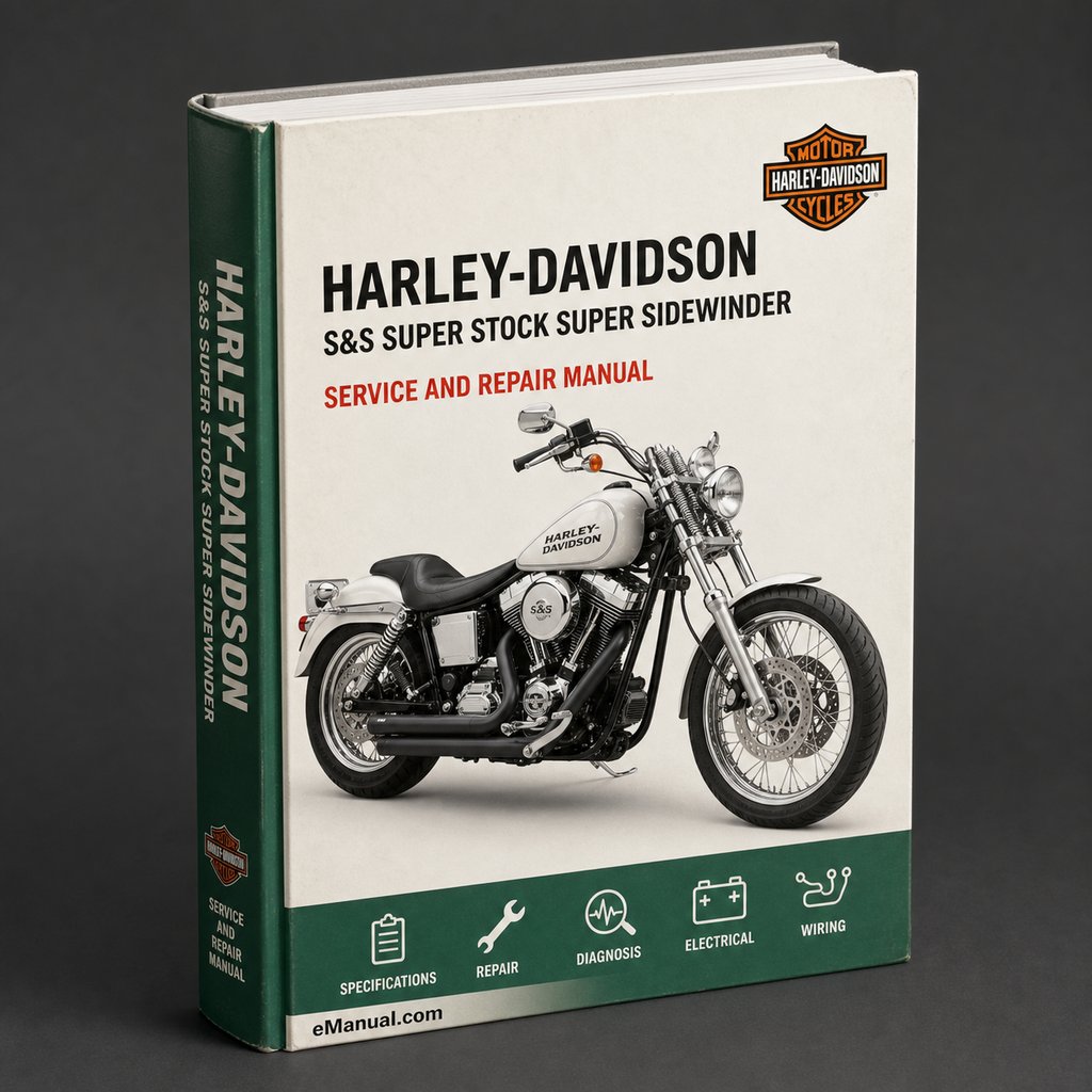 Best Harley-Davidson S&S Super Stock & Super Sidewinder Service Repair Manual