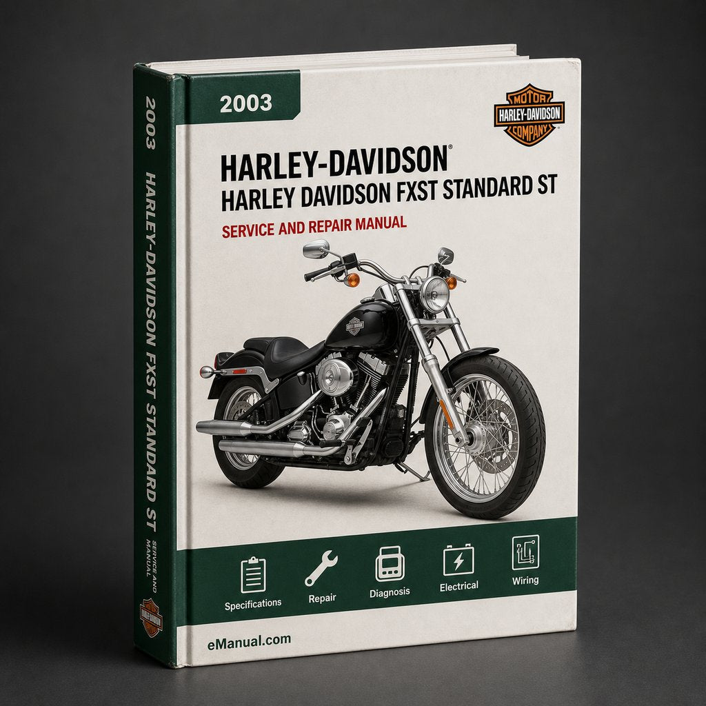 Harley Davidson FXST Standard ST 2003 Service Repair Manual
