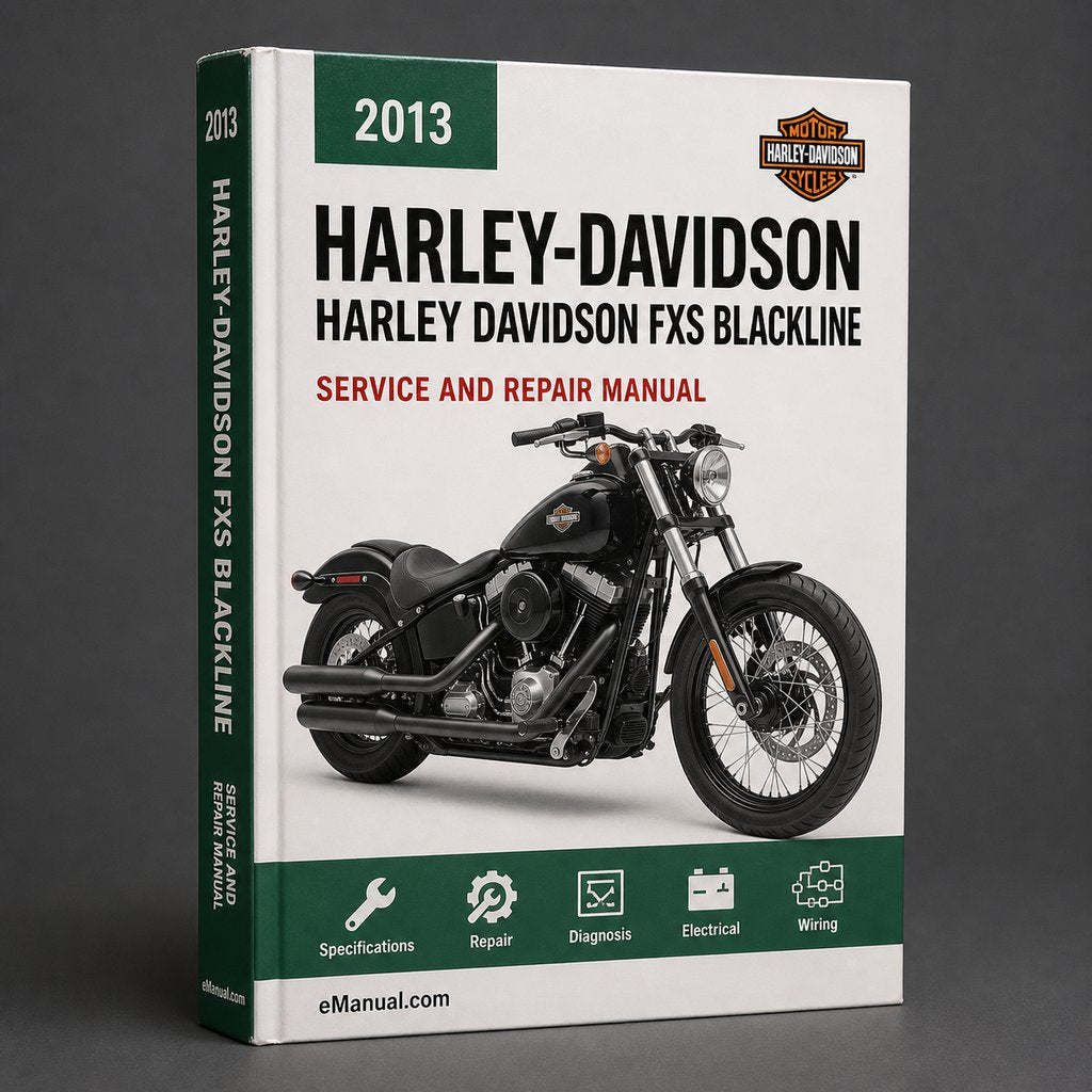 Harley Davidson FXS Blackline 2013 Factory Service Repair Manual