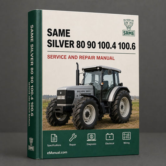 Same Silver 80 90 100.4 100.6 Service Workshop Repair Manual