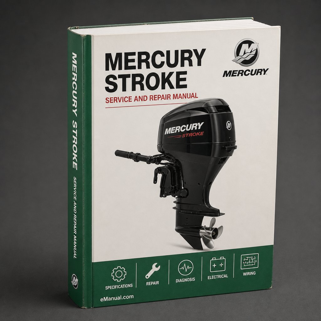 Service & Repair Manual Mercury 4 5 6 4 stroke PDF Download