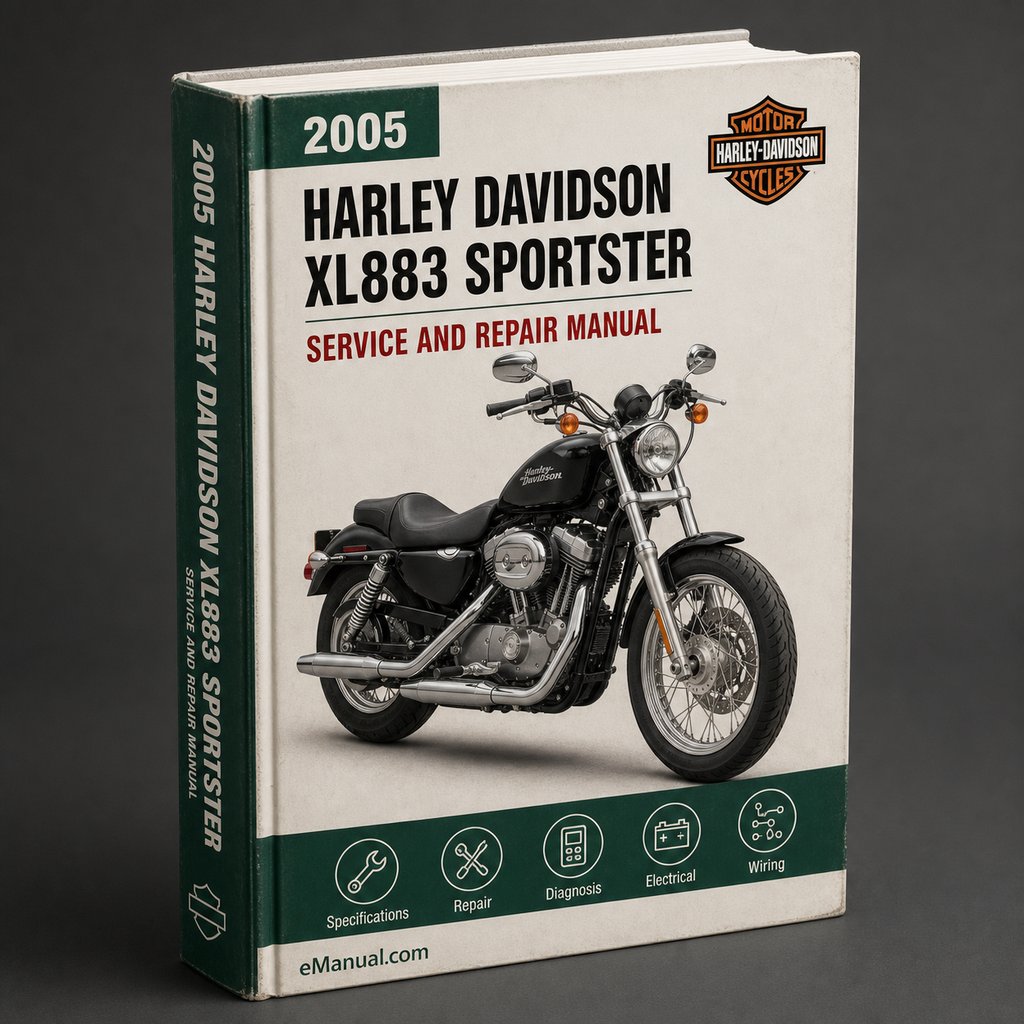 Harley Davidson XL883 Sportster 2005 Workshop Service Repair Manual