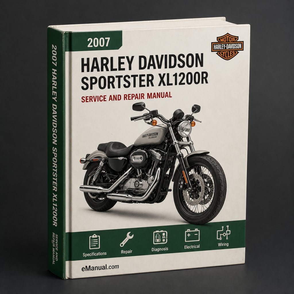 Harley Davidson Sportster XL1200R 2007 Service Repair Manual