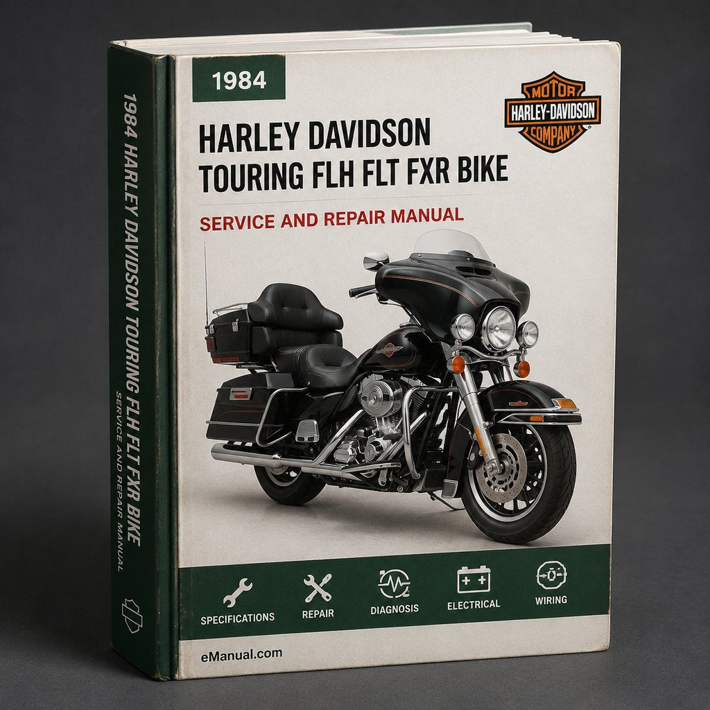 HARLEY DAVIDSON TOURING FLH FLT FXR 1984-1998 BIKE Manual