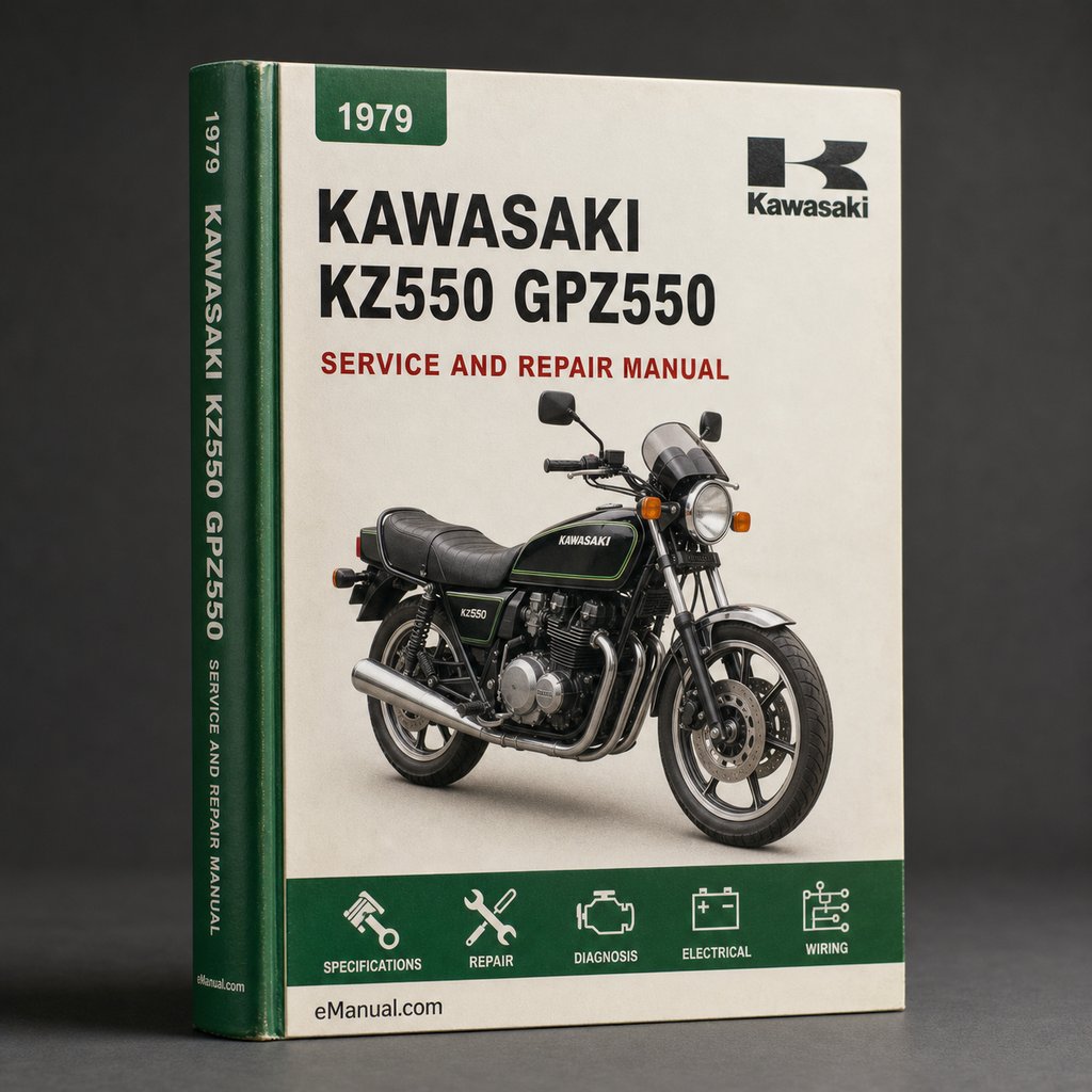1979-1985 Kawasaki KZ550 GPZ550 Service Repair Manual