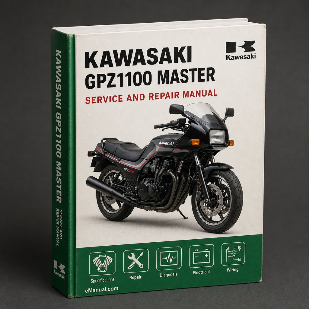 Kawasaki GPZ1100 Master parts Manual