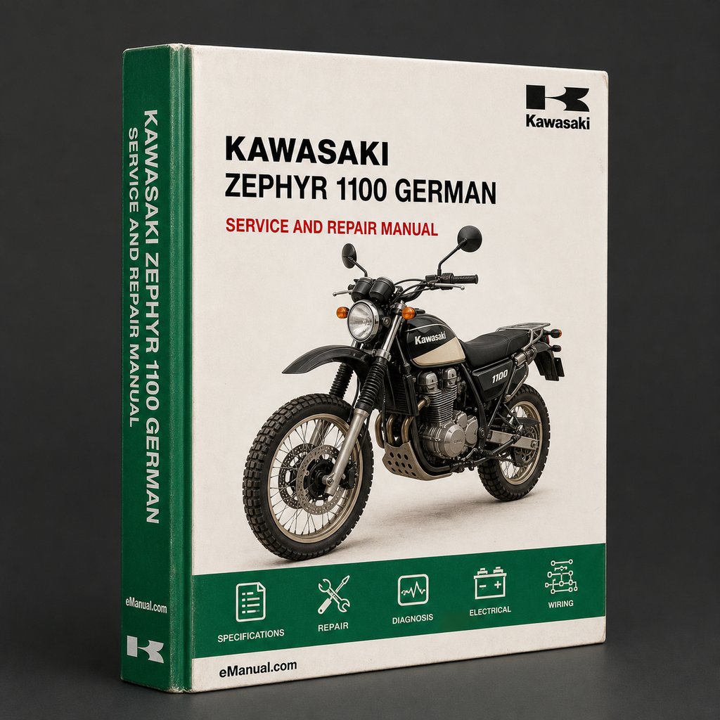 Kawasaki Zephyr 1100 Service Repair Manual German