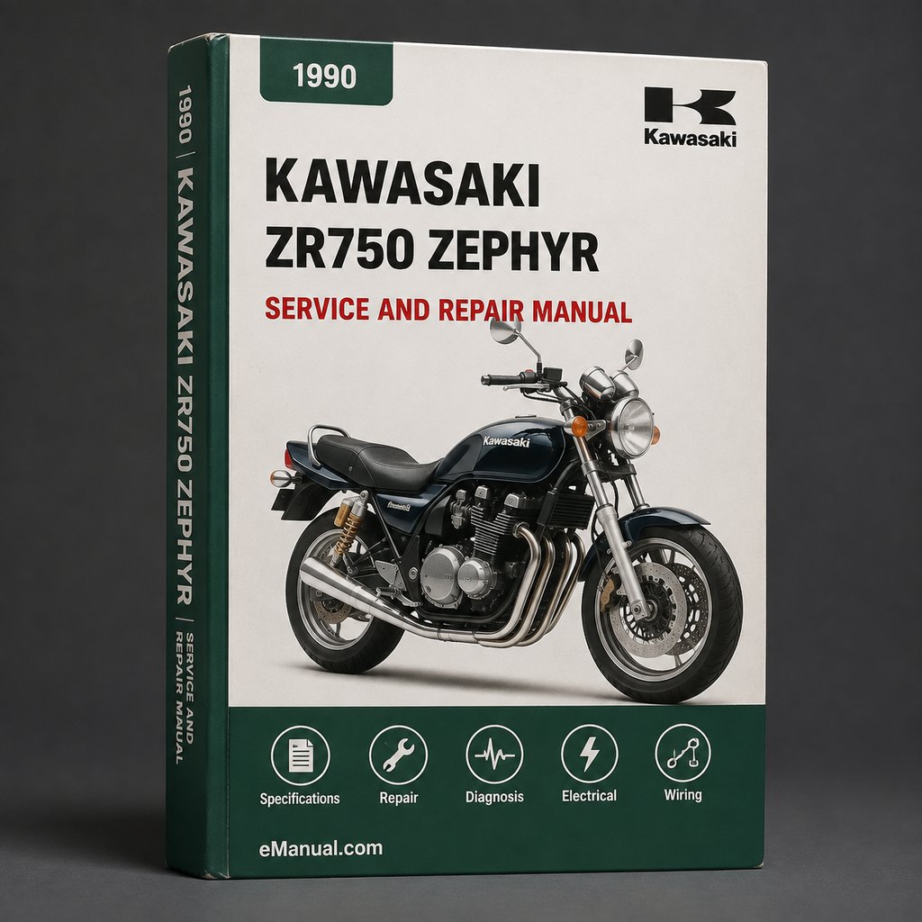 Kawasaki ZR750 Zephyr 1990-1997 Workshop Service Repair Manual