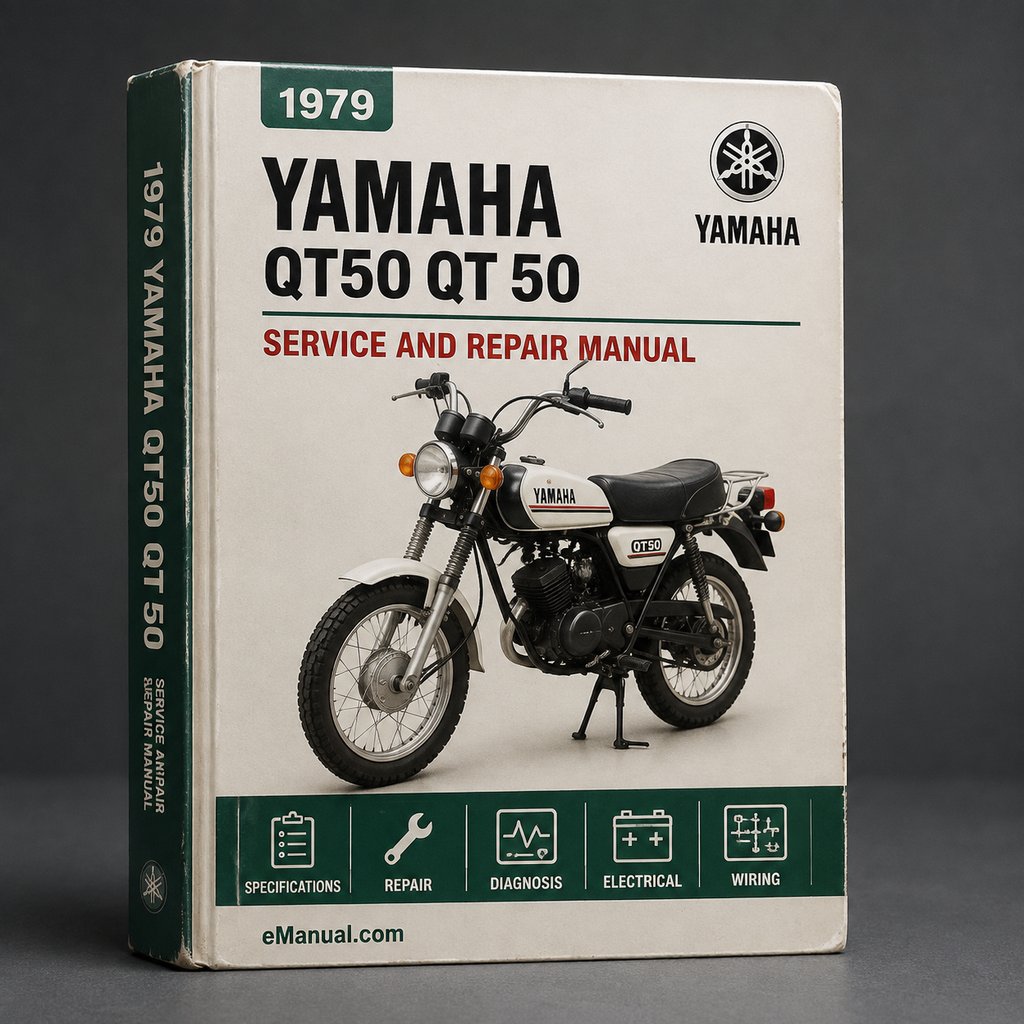 Yamaha QT50 QT 50 1979-1992 Factory Service Repair Manual PDF Download