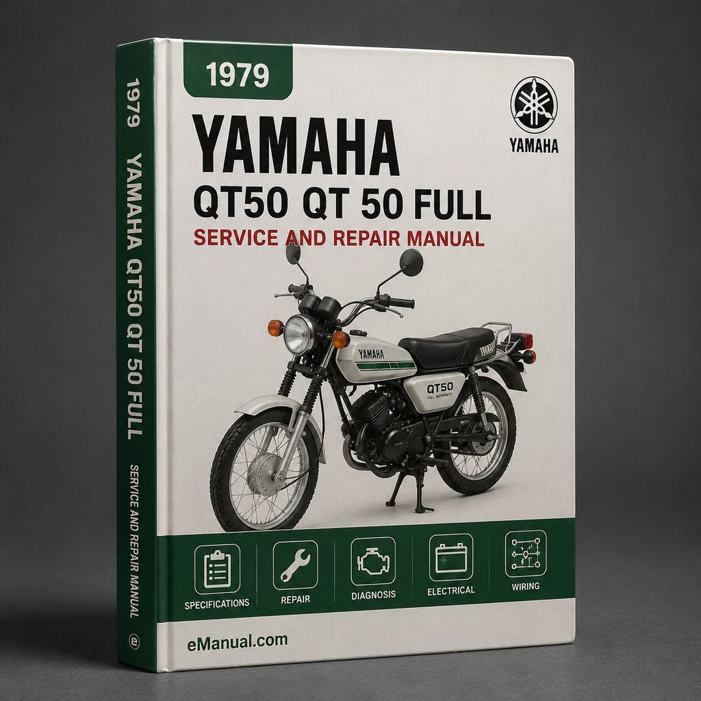Yamaha QT50 QT 50 1979-1992 Full Service Repair Manual PDF Download