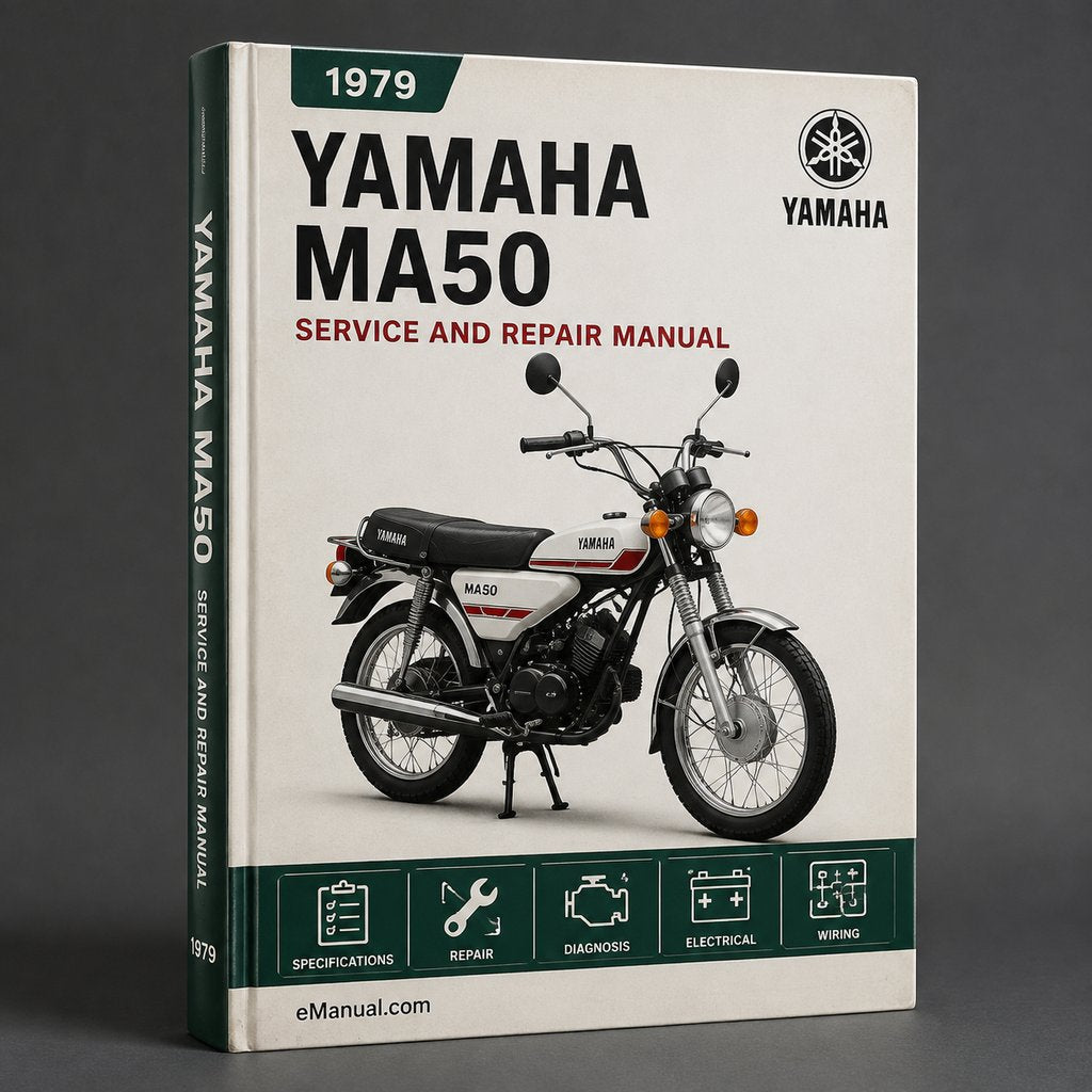 Yamaha MA50 1979-1992 Workshop Repair Service Manual PDF Download