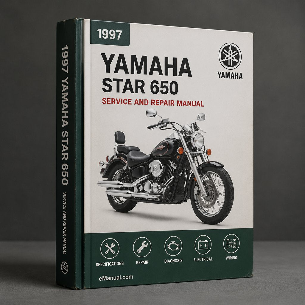 1997-2000 Yamaha V STAR 650 Service Repair Manual PDF Download