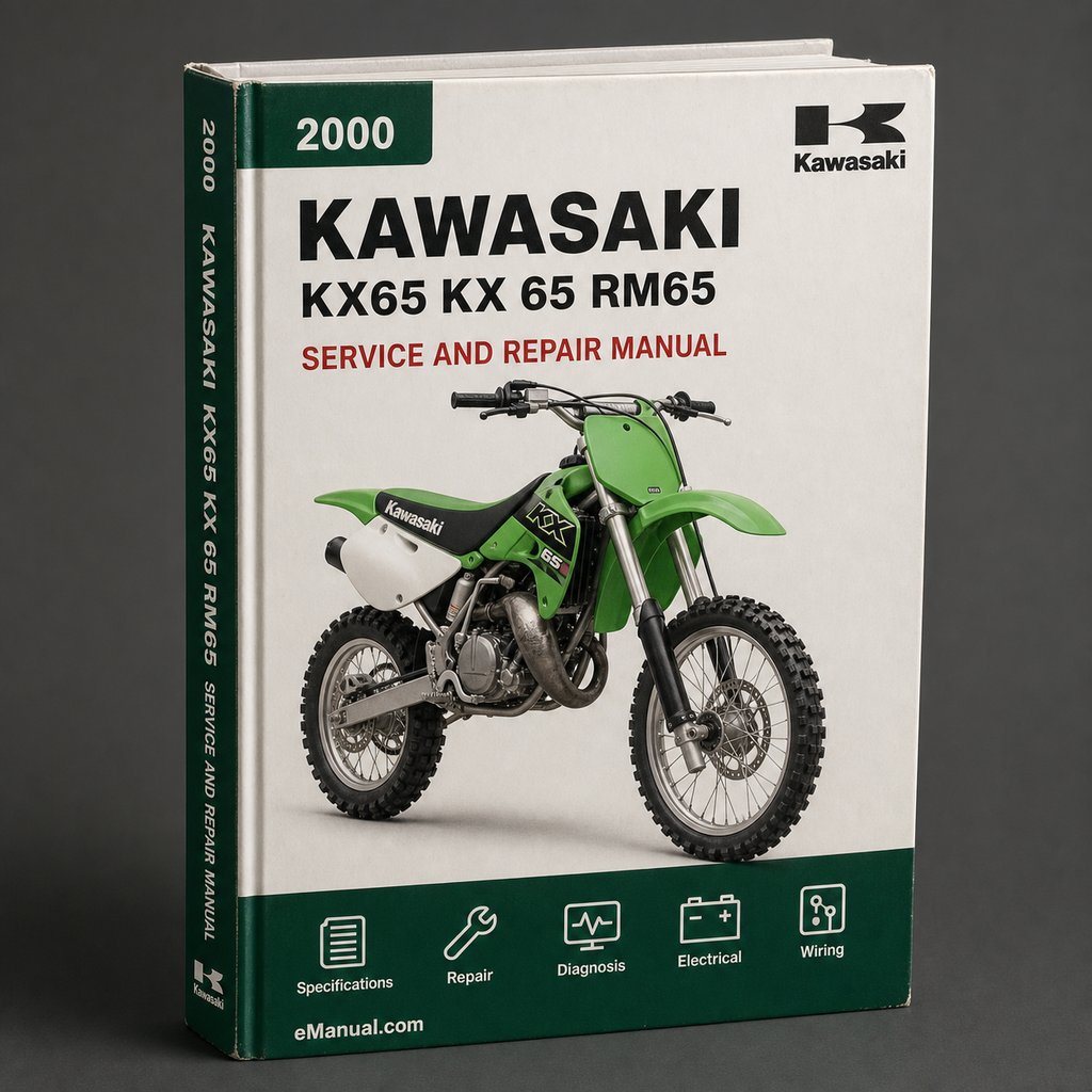 Kawasaki KX65 Service Manual Repair 2000-2011 KX 65 RM65 PDF Download