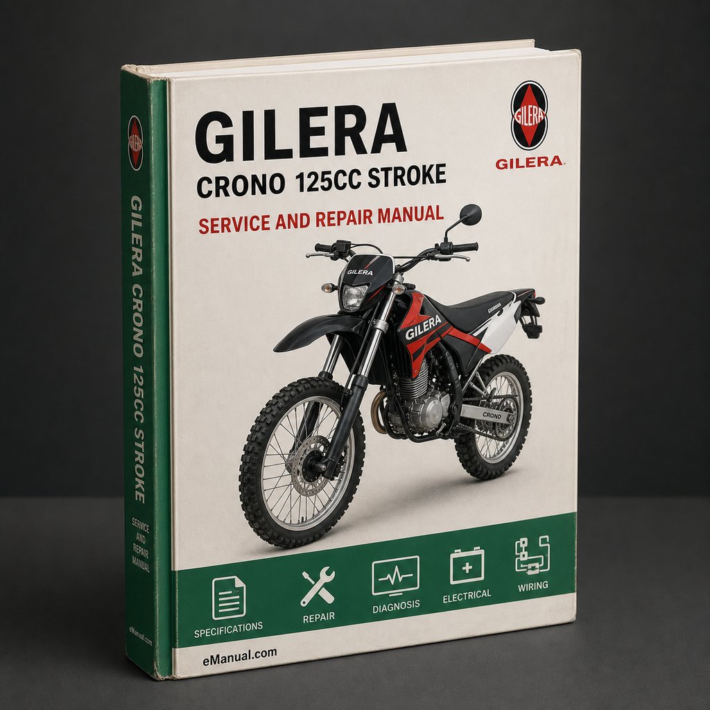 GILERA CRONO 125CC 2 STROKE Service Repair Manual PDF Download