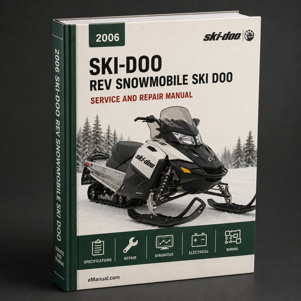 Ski-Doo REV snowmobile Service Manual Repair 2006 Ski Doo PDF Download