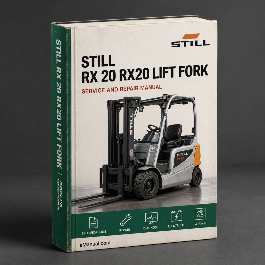 STILL RX 20 RX20 Lift FORK Truck Parts PART Manual PDF Download