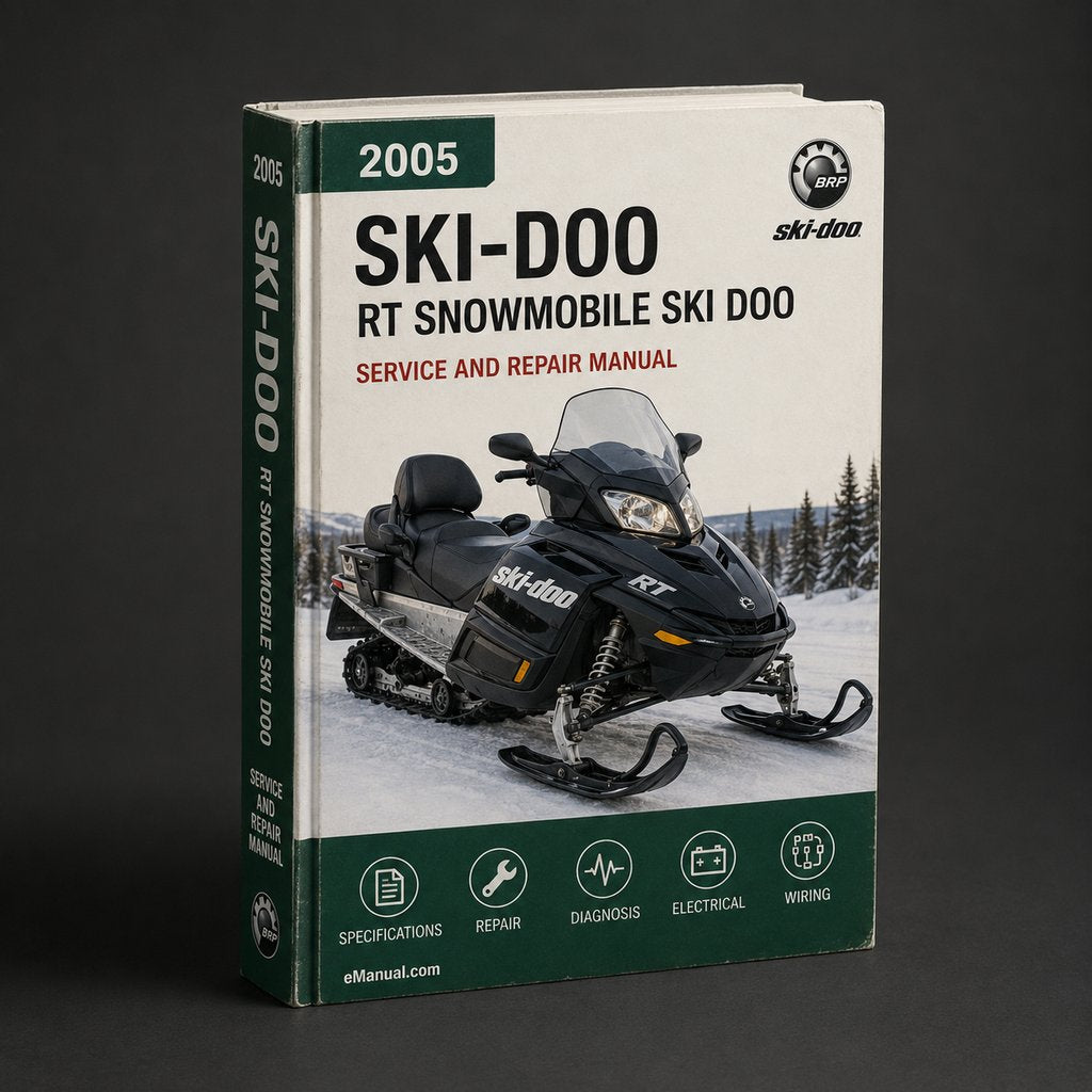 Ski-Doo RT snowmobile Service Manual Repair 2005 Ski Doo PDF Download