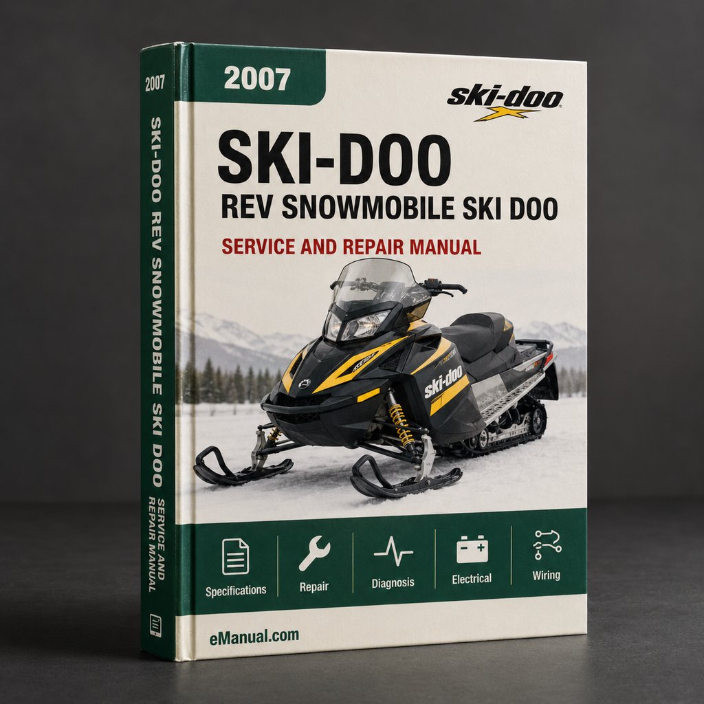 Ski-Doo REV snowmobile Service Manual Repair 2007 Ski Doo PDF Download