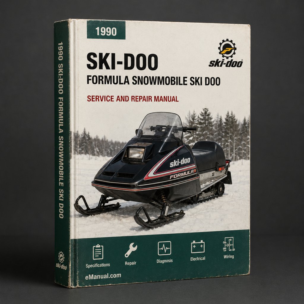 Ski-Doo Formula snowmobile Service Manual Repair 1990-1995 Ski Doo PDF Download