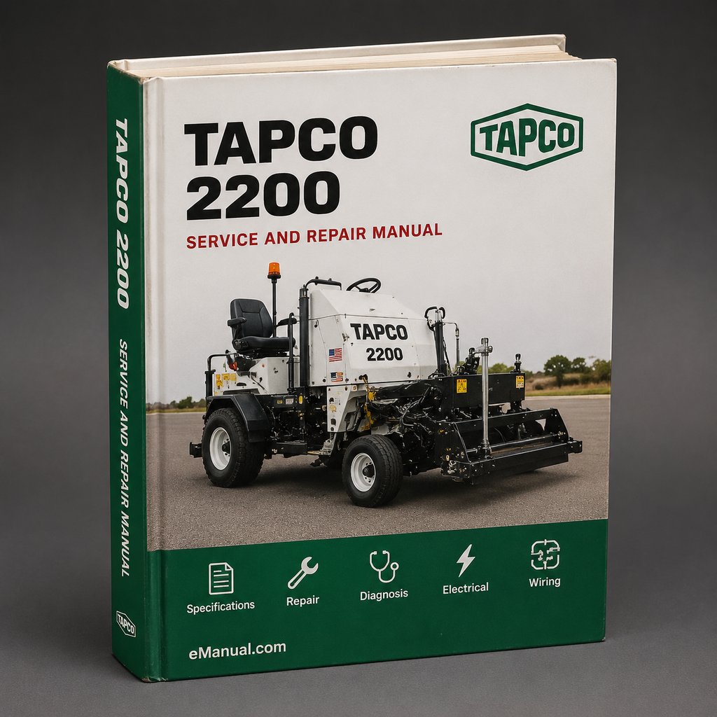 Tapco 2200 Service Manual PDF Download