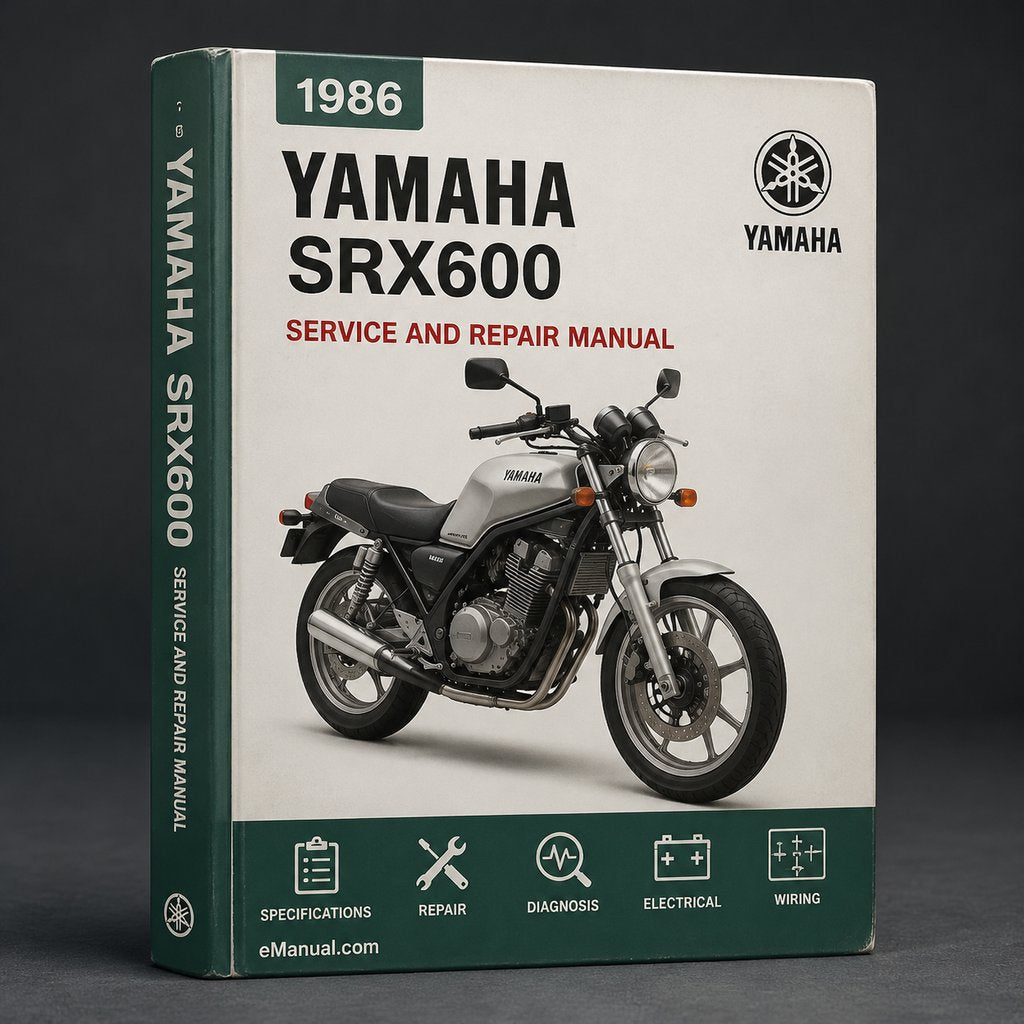 yamaha srx600 Service Manual 1986 PDF Download
