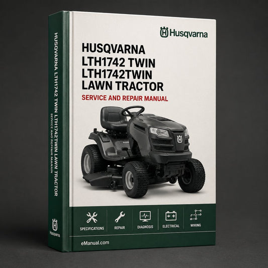 HUSQVARNA LTH1742 TWIN LTH1742TWIN LAWN Tractor OperatorS Manual - PDF Download