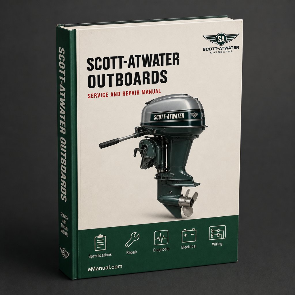 Scott-Atwater Outboards Parts & Service Manual PDF Download