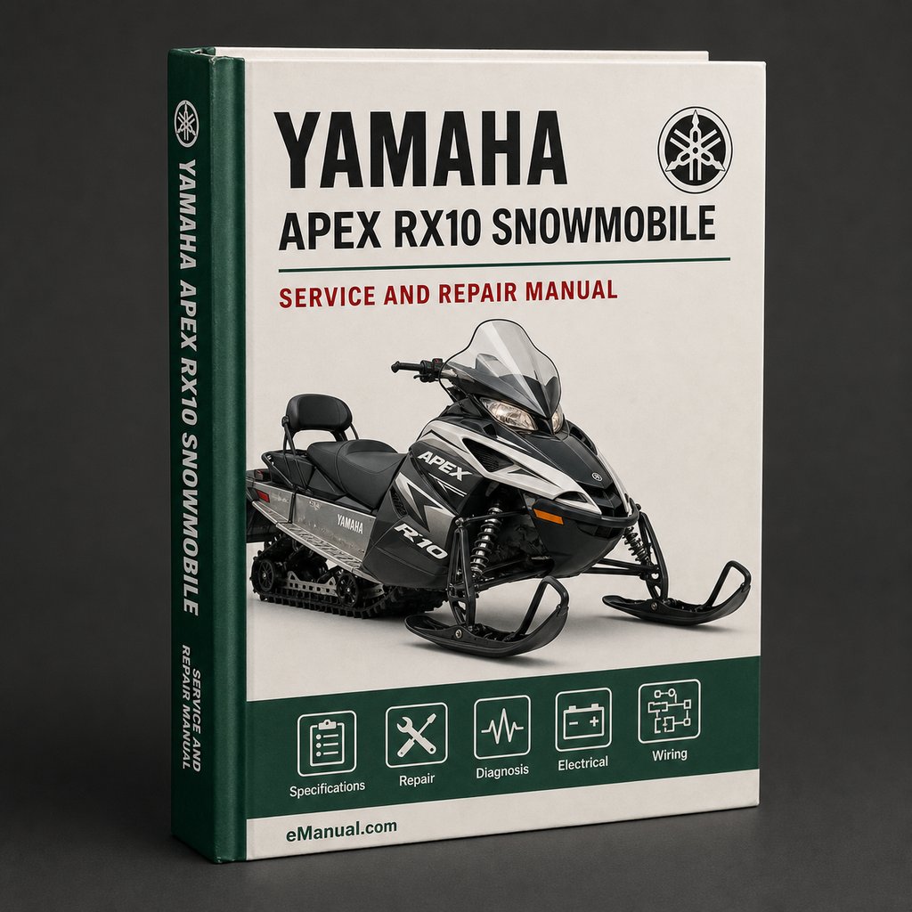 Yamaha Apex RX10 Snowmobile Repair Service Manual PDF Download
