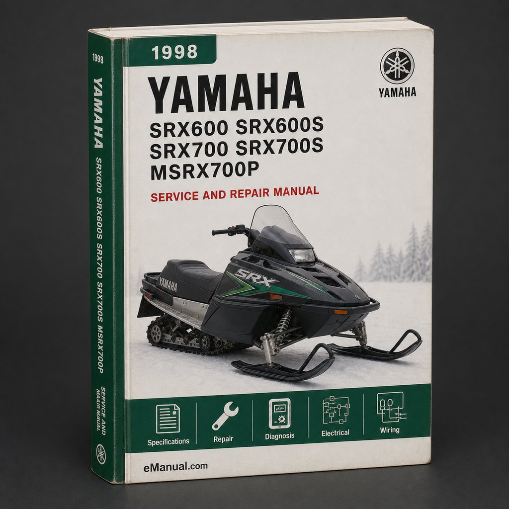 1998-1999 Yamaha SRX600 SRX600S SRX700 SRX700S MSRX700P Snowmobile Service Repair Manual Download PDF