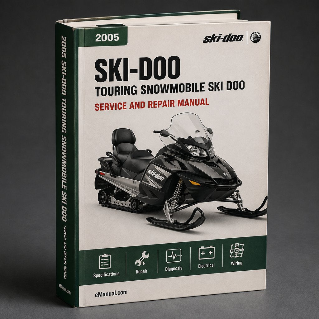 Ski-Doo Touring snowmobile Service Manual Repair 2005 Ski Doo PDF Download