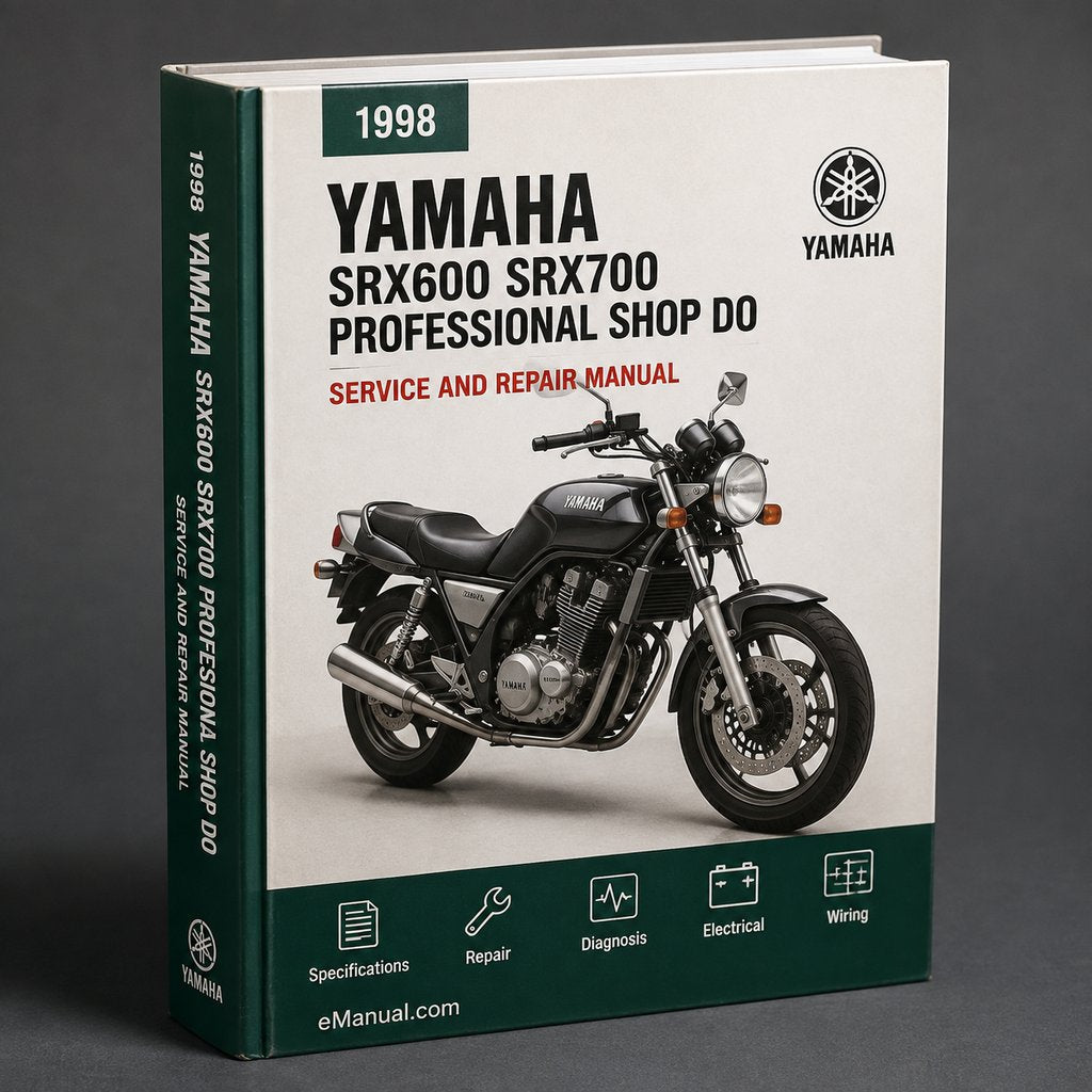 1998 1999 Yamaha SRX600 SRX700 Repair Repair Service Professional Shop Manual Download PDF