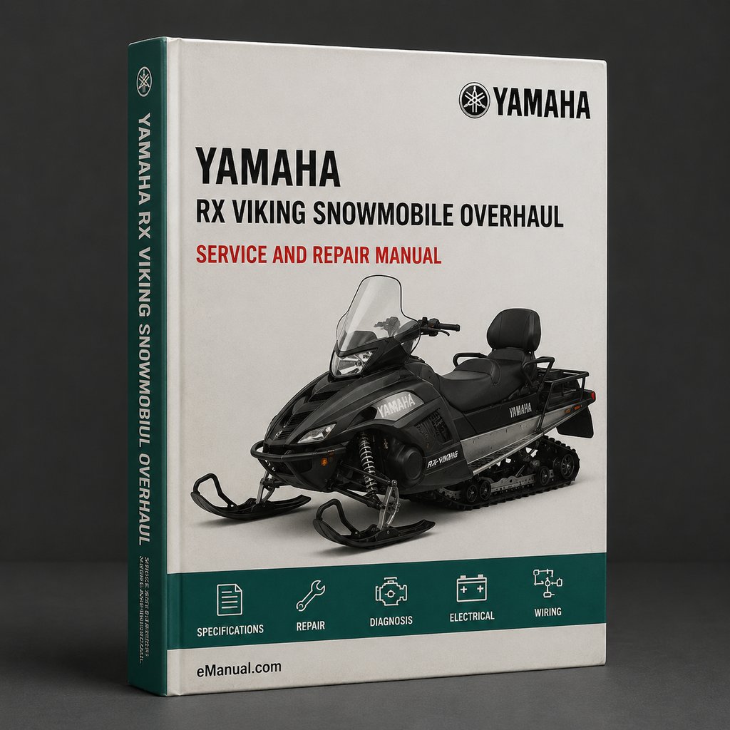 Yamaha RX VIKING Snowmobile Service Repair Maintenance Overhaul Workshop Manual PDF Download