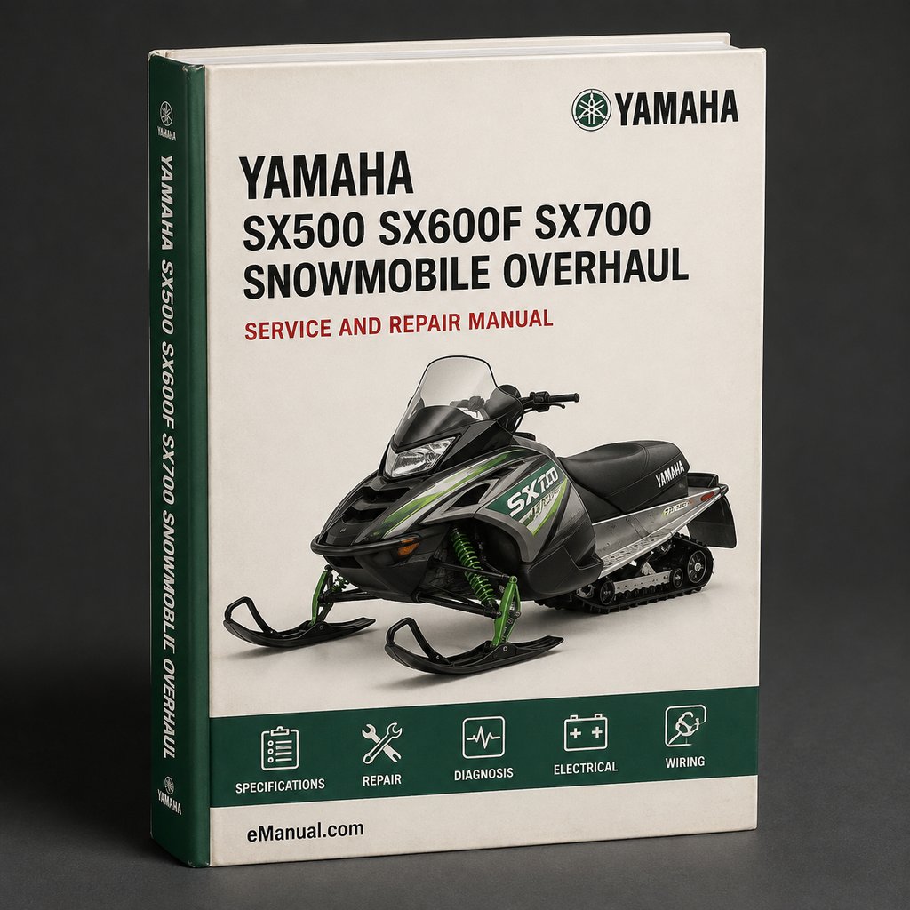 Yamaha SX500 / SX600F / SX700 Snowmobile Service Repair Maintenance Overhaul Workshop Manual PDF Download