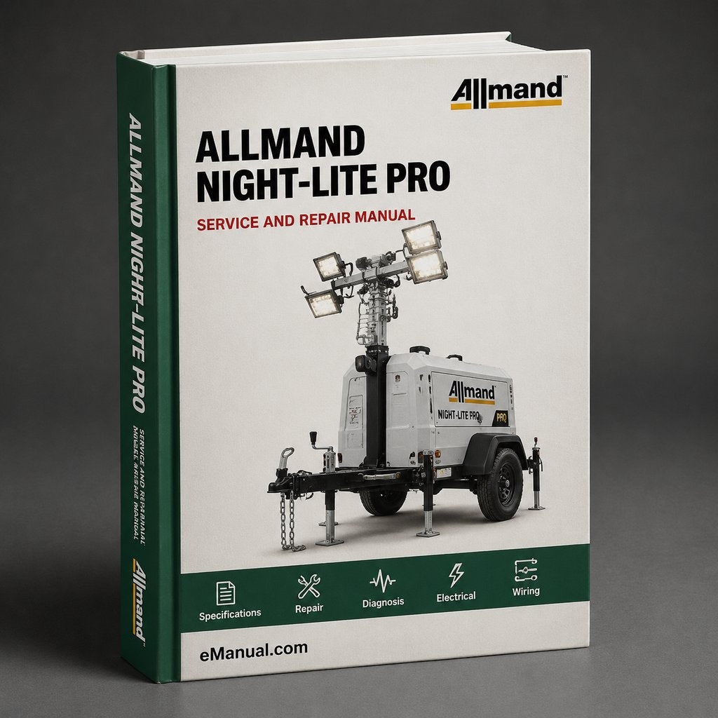 Allmand night-lite pro parts Manual PDF Download