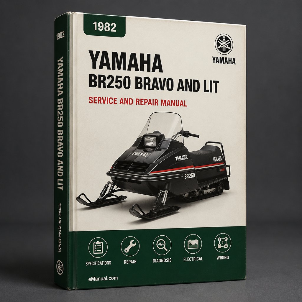 1982-2000 Yamaha BR250 BRAVO And LIT Repair Service Factory Manual PDF Download