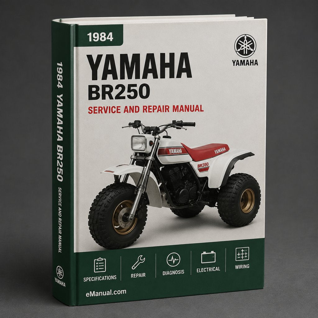 Yamaha BR250 1984 Repair Service Manual PDF Download