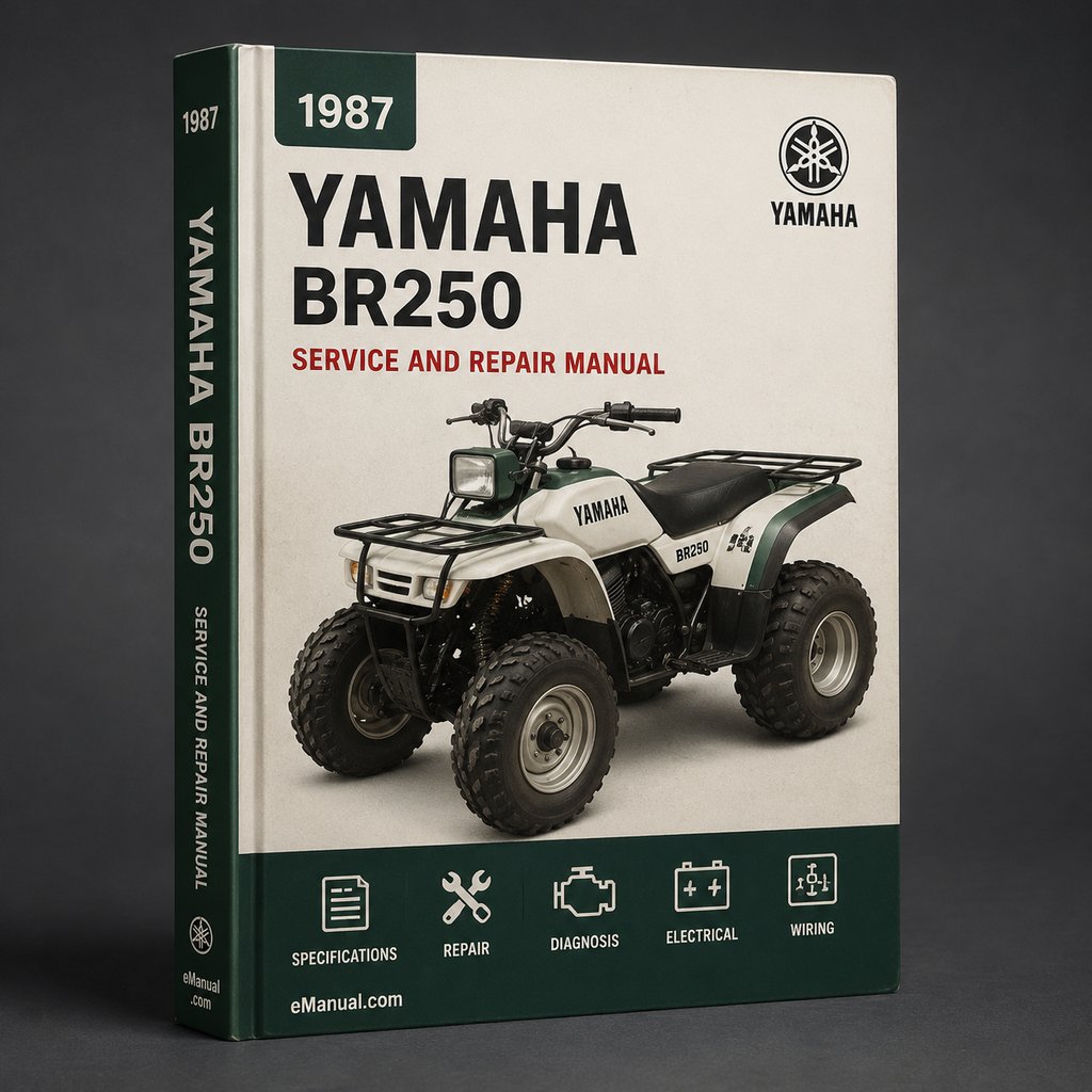Yamaha BR250 1987 Repair Service Manual PDF Download
