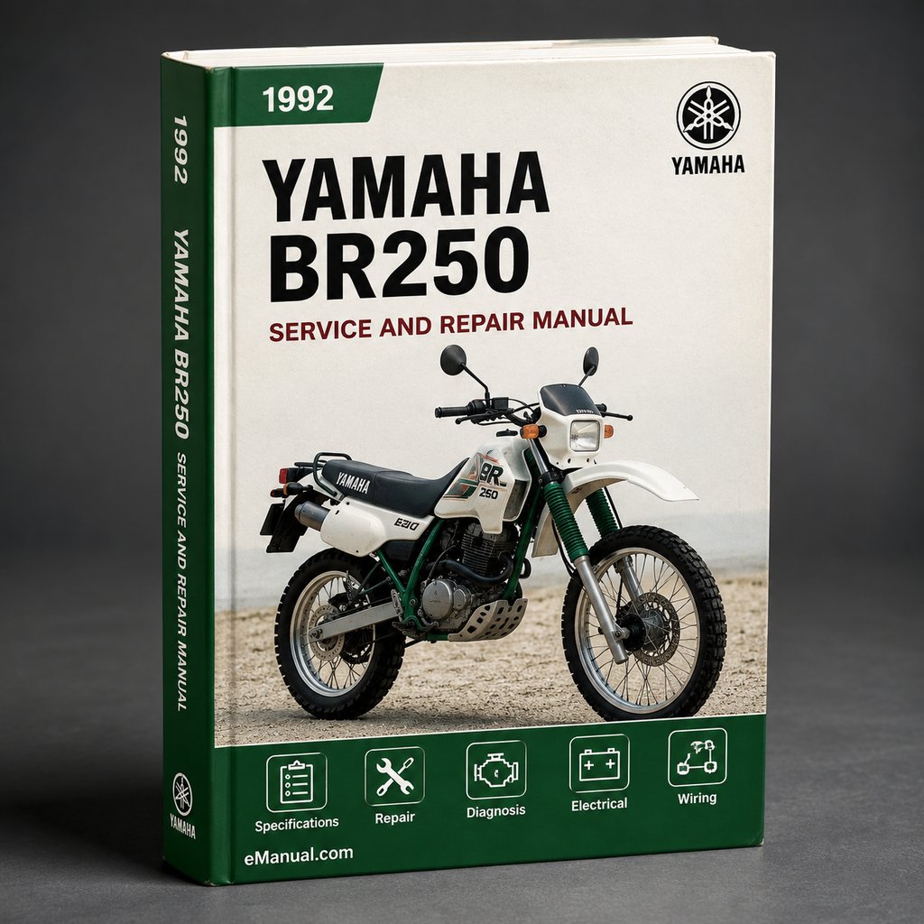 Yamaha BR250 1992 Repair Service Manual PDF Download