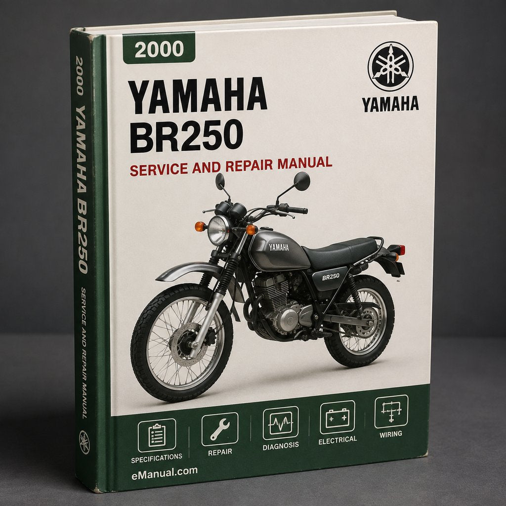 Yamaha BR250 2000 Repair Service Manual PDF Download