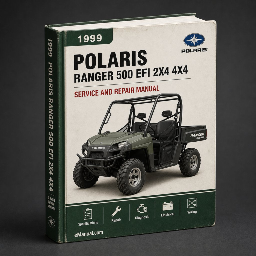 Polaris Ranger 500 EFI 2x4 4x4 6x6 Complete Workshop Service Repair Manual 1999 2000 2001 2002 2003 2004 2005 2006 2007 2008 2009 2010 2011 2012 PDF Download