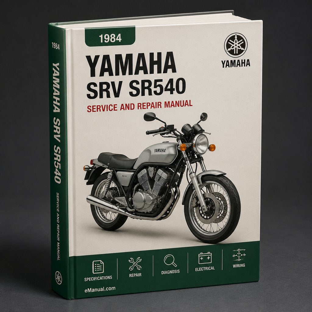 Download 1984-1991 Yamaha SRV (SR540) Repair Manual PDF