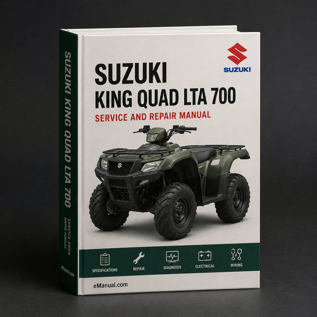 Suzuki King Quad Service Manual LTA 700 Repair Manual PDF Download